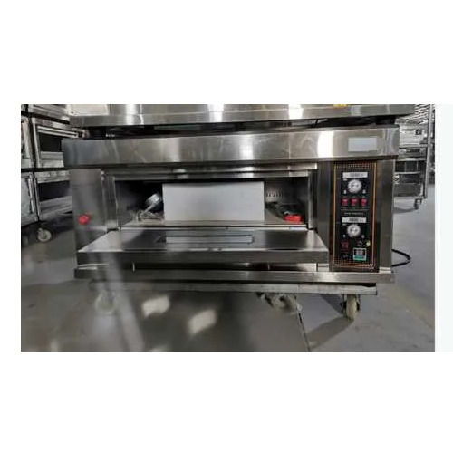 Single Deck Double Tray Oven - Automatic Grade: Semi Automatic