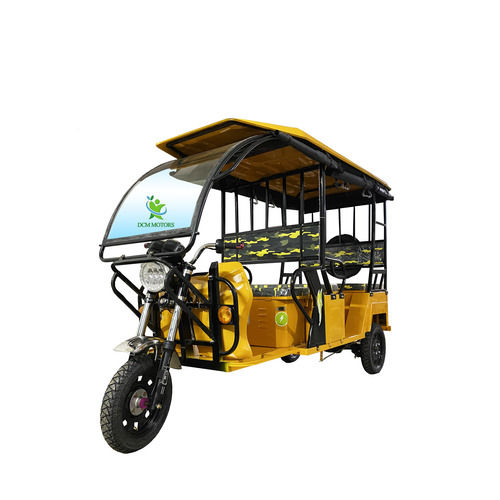 Multi Color Electric Passenger Rickshaw