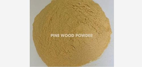 Pine Wood Powder (Brown) Density: 40 Kg/Pp Bag Kilogram Per Cubic Meter (Kg/M3)