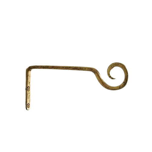 Iron Craft Lantern And Planter Hanger - Color: Golden Polished