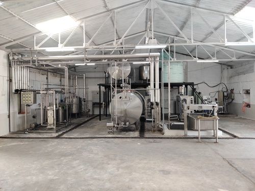 Stainless Steel Semi Automatic Milk Pasteurization Plant