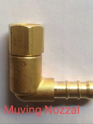 Golden Brass Gas Elbow Fittings