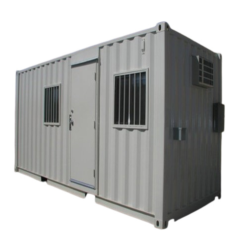 Modular Rectangular Office Container - Color: White