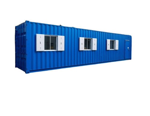 40 Feet Portable Office Container - Color: Blue