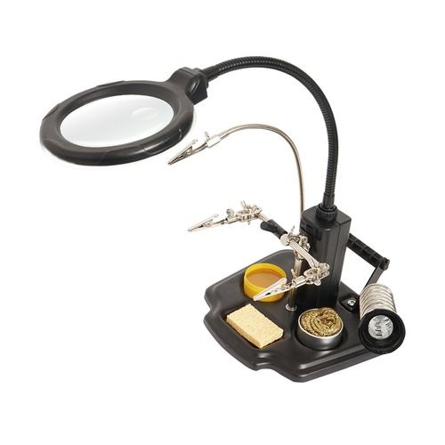 Proskit Sn-396 Soldering Helping Hand With Led Magnifier at 5072.82 INR in  Lucknow