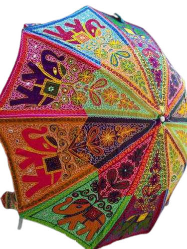 Elephant Design Rajasthani Garden Umbrella