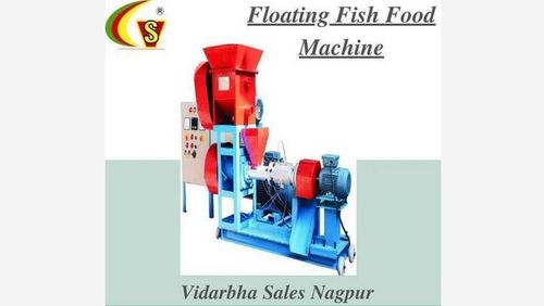 Yellow Floating Fish Feed Making Machine