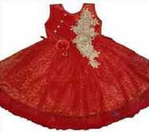 Sleeveless Kids Fashion Frocks Age Group: 2 Your 12