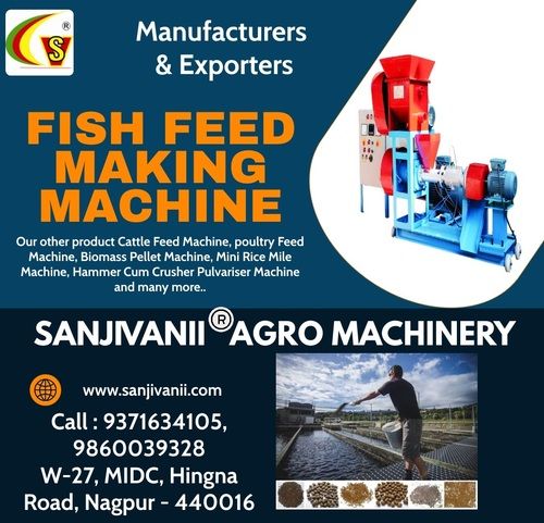 Automatic Fish Feed Making Machine