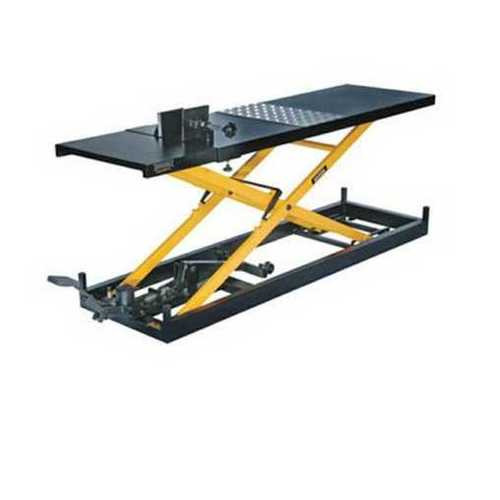 Hydraulic Motorcycle Lift  - Color: Yellow