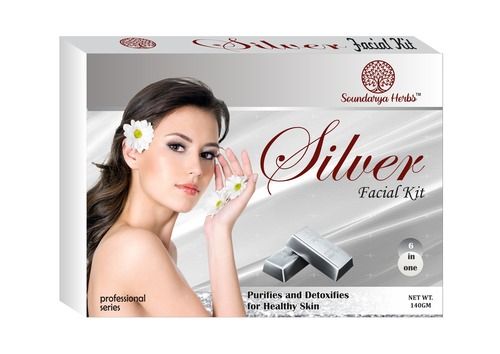 Soundarya Herbs Silver Facial Kit Age Group: 18-85