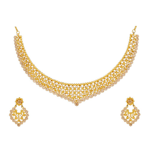 Fancy Uncut Diamond Necklace - Diamond Type: Natural