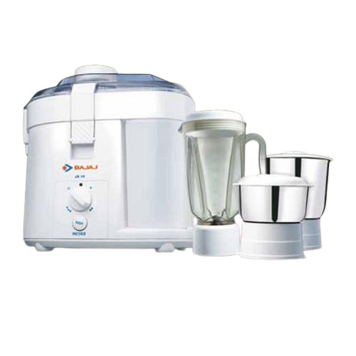 Bajaj 450W Juicer Mixer Grinder - Color: White