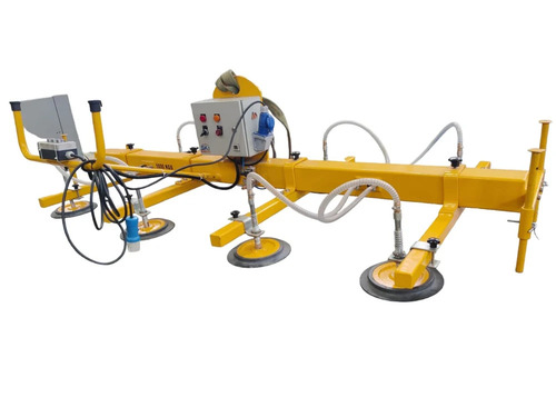 Heavy Duty Vacuum Lifter - Iron Material, Electric Power Mode | High Capacity Suction Pads, New Condition, One-Year Warranty