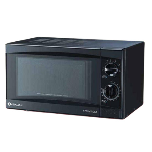 Bajaj 17L Microwave Oven - Color: Black