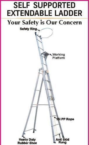 Self Supported Aluminium Ladder