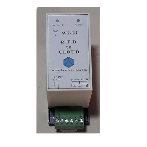 Iot Rtd Sensor To Cloud Device