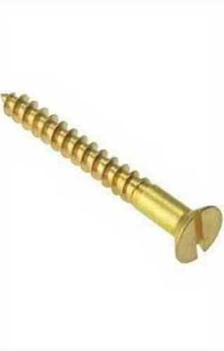 Metalic Nickel Plated Brass Screw 