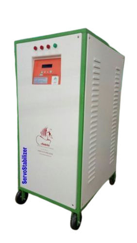 Digital Display Based Three Phase Servo Voltage Stabilizer Output Voltage: 440 Volt (V)