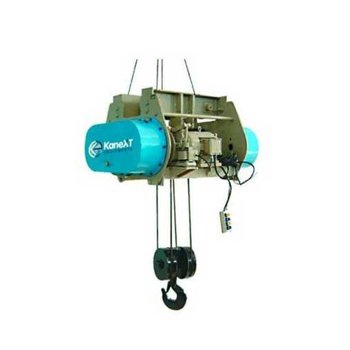 Electric Wire Rope Hoist  - Power Source: Hydraulic