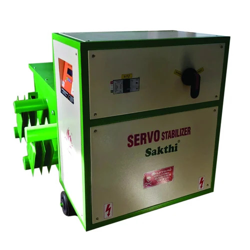 Three Phase Oil Cooled 45 Kva Servo Stabilizer - Output Voltage: 415 Volt (V)