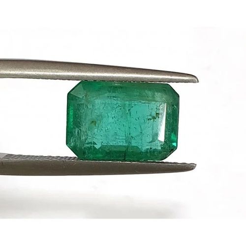 4.63 Ct Certified Super Premium Unheated Natural Zambian Emerald Grade: A