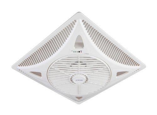 White Cassette Fan With Modern Outlook Design