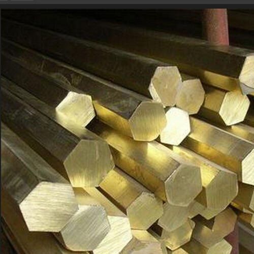 As Shown In Image Brass Metal Hexagonal Bar