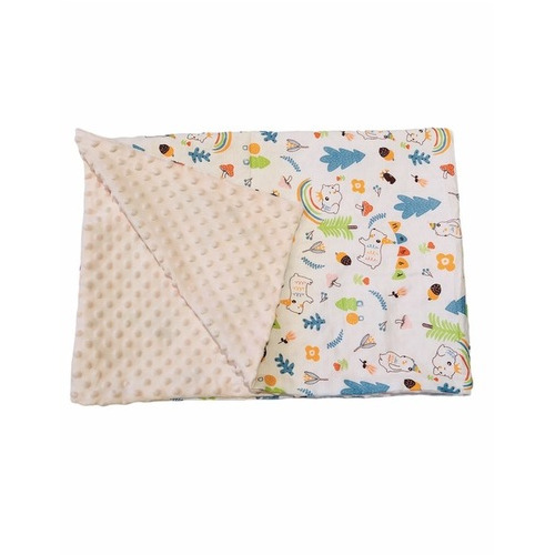 Printed Baby Blankets 100*75Cm - Color: Multi Color