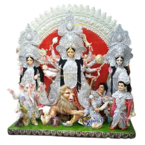 Fiberglass Durga Statue For Durga Worship