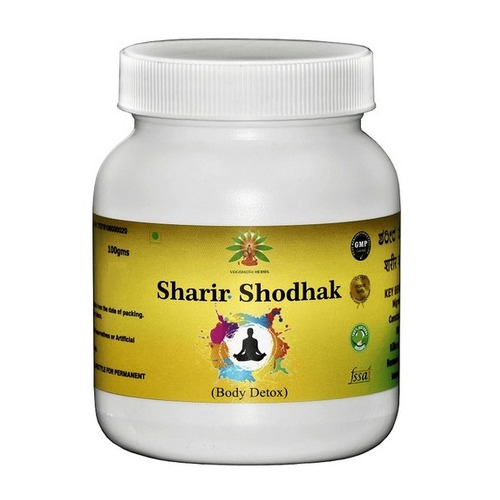 Sharir Shodhak (Body Detox) Ayurvedic Powder 100Gm - Age Group: For Adults