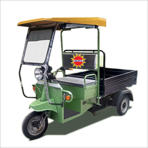 Heavy Duty Cargo E Rickshaw - Mild Steel Body, 48V Brushless DC Motor, 1575/2000 KW, 35 Inches Wide Differential | Water Proof Wiring, Electric Drive, 4 Seater, Hydraulic Shocker