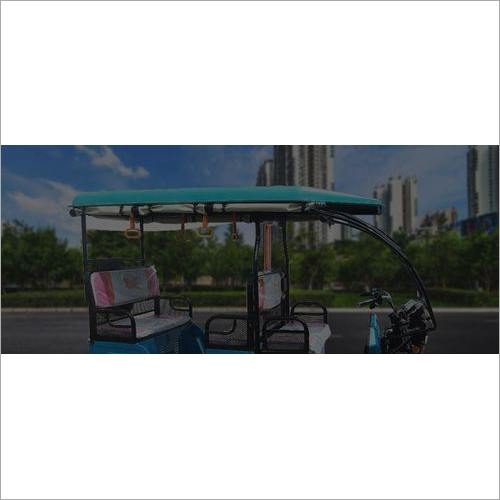 Non Woven Heavy Duty Passenger E Rickshaw