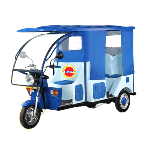 High Gloss PP E Rickshaw - 2780mm x 1000mm x 1790mm, 48V 15AH Battery, 4+1 Seater, 25km/h Speed, 750Kg Gross Weight