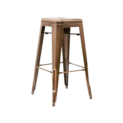 Restaurant Brown Wooden Stool - Feature: Uv Resistant