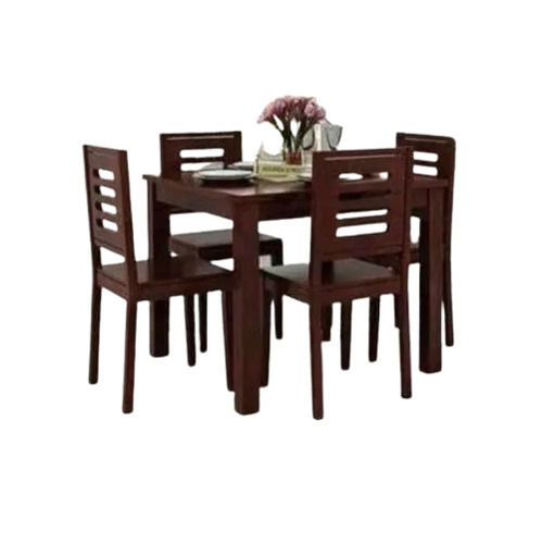 Brown Wooden Dining Table