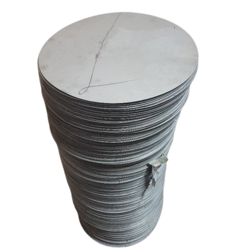 Stainless Steel Circle - Grade 304, Size 3" to 23", Grey Color, Durable Smooth Finish | Long Life, Easy to Use, Plain Pattern