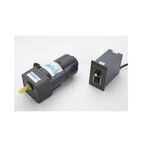 Ac Brake Speed Control Gear Motor - Color: Black