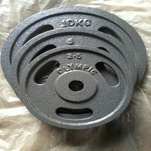 Black Cast Iron Gym Olympic Weight Plates Application: Gain Strength