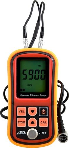 Portable Digital Ultrasonic Thickness Gauge (Utm-9) Accuracy: A (1%H + 0.1)Mm H Denotes The Measured Thickness. Mm