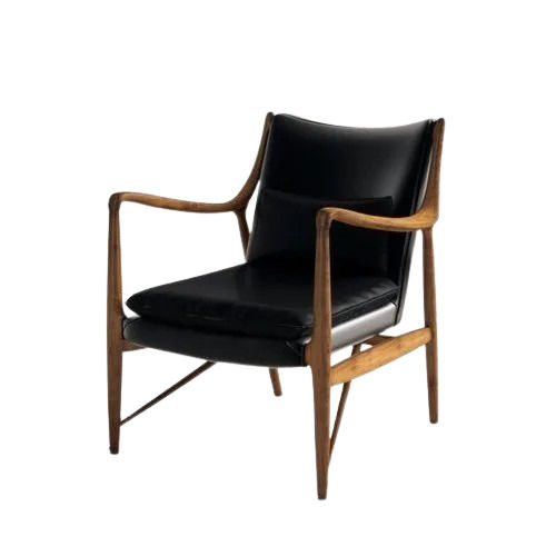 Wooden Lounge Chair - Color: Brown