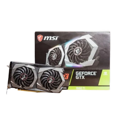 MSI Gaming GeForce GTX 1660 Ti 192-bit HDMI DP 6GB GDRR6 HDCP Graphic Card