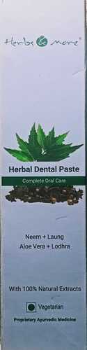 100% Herbal Dental Paste
