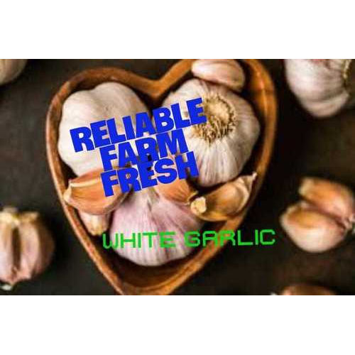 100% Organic White Garlic