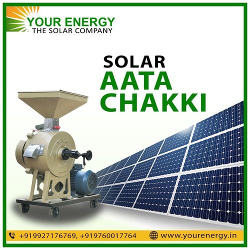 10 Hp Solar Atta Chakki Capacity: 100-125 Kg/Hr