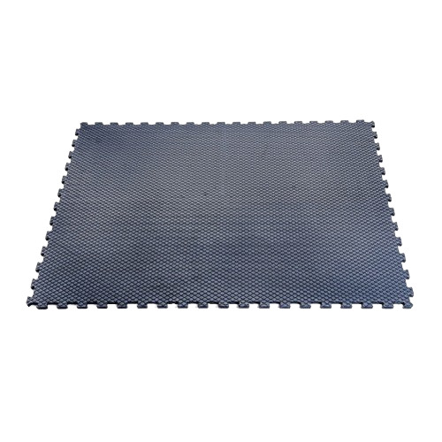 Cow Rubber Mats 6.5 Ft X 4 Ft - Color: Black