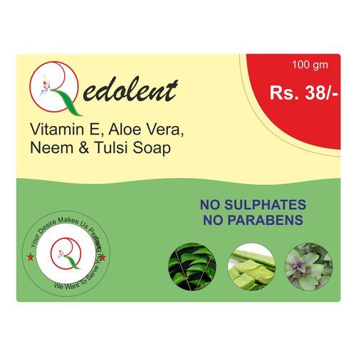 White Redolent Vitamin E, Aloe Vera, Neem And Tulsi Soap