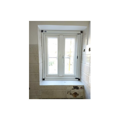 Upvc Casement Window Door - Color: White