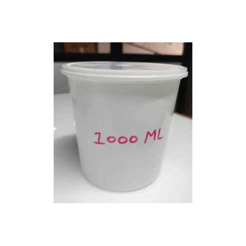 Natural Round Food Container Capacity: 1000 Milliliter (Ml)