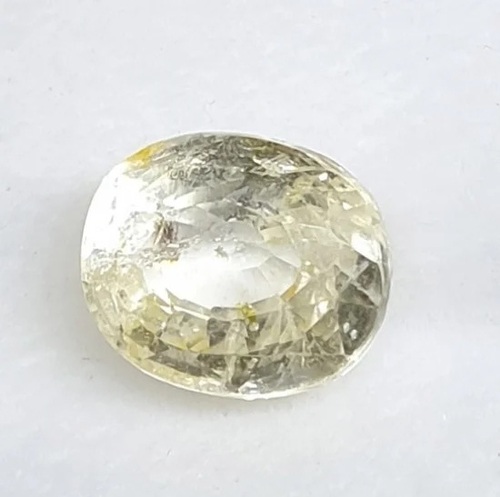 4.31 Cts Ceylon Yellow Sapphire Stone - Grade: Premium